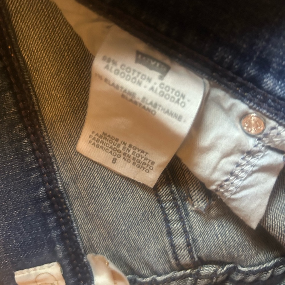 Levis 515 Bermuda  Denim Shorts - Picture 7 of 9